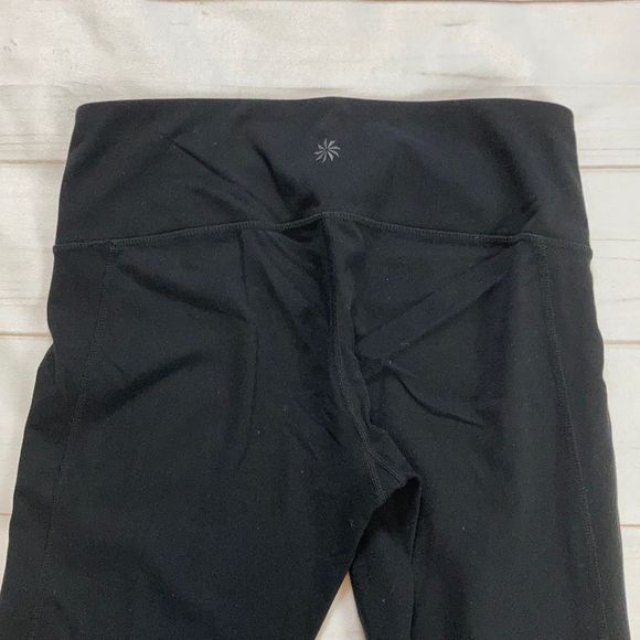 Athleta Black Mind Over Mat Capri Leggings - Picture 7 of 10